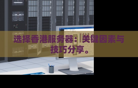 外贸企业选择香港服务器：关键因素与技巧分享。